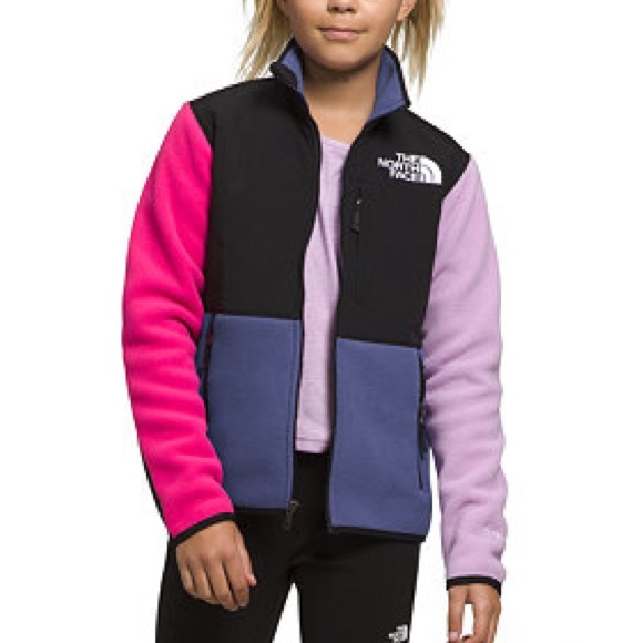 The North Face - Big Girls Teen Denali Lightweight Jacket Cave Blue Youth Large